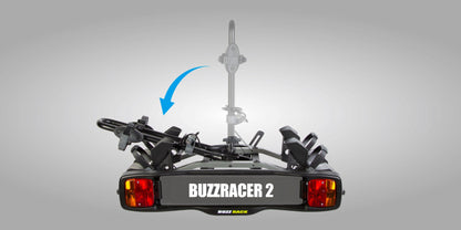 Buzz Rack Buzzracer 2 — tow ball platform, 2 bikes