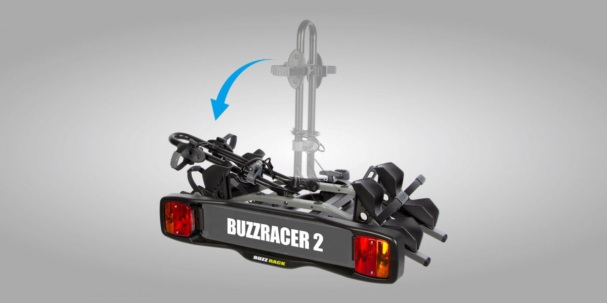 Buzz Rack Buzzracer 2 — tow ball platform, 2 bikes