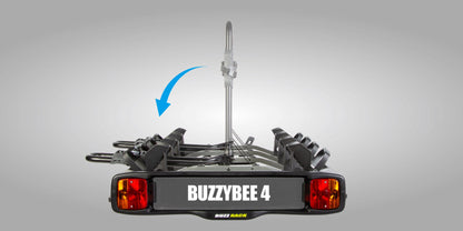 Buzz Rack Buzzybee 4 — tow ball platform, 4 bikes