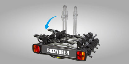 Buzz Rack Buzzybee 4 — tow ball platform, 4 bikes