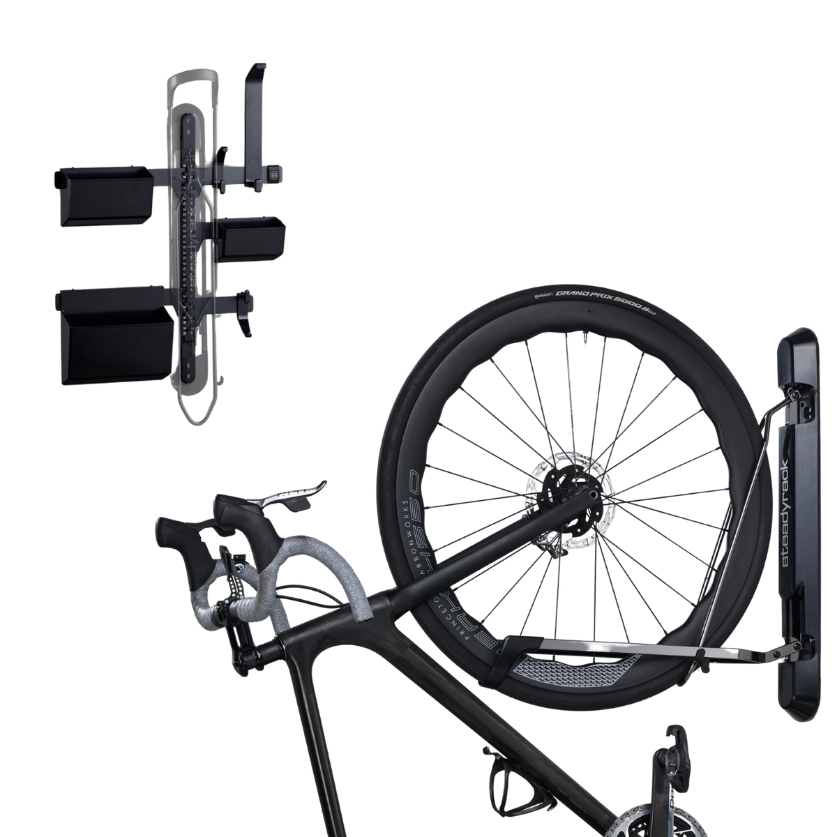 Steadyrack ProFlex Narrow rack and GearMate bundle
