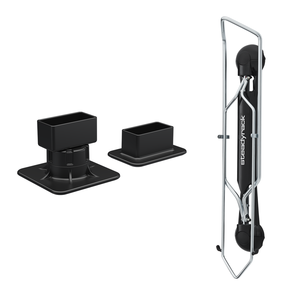 Steadyrack Classic Fat rack with post brackets — no wall fixing