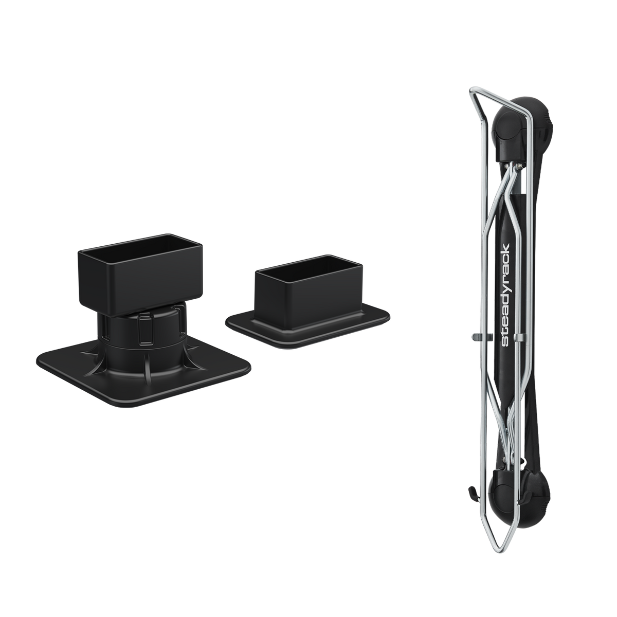 Steadyrack Classic Road rack with post brackets — no wall fixing