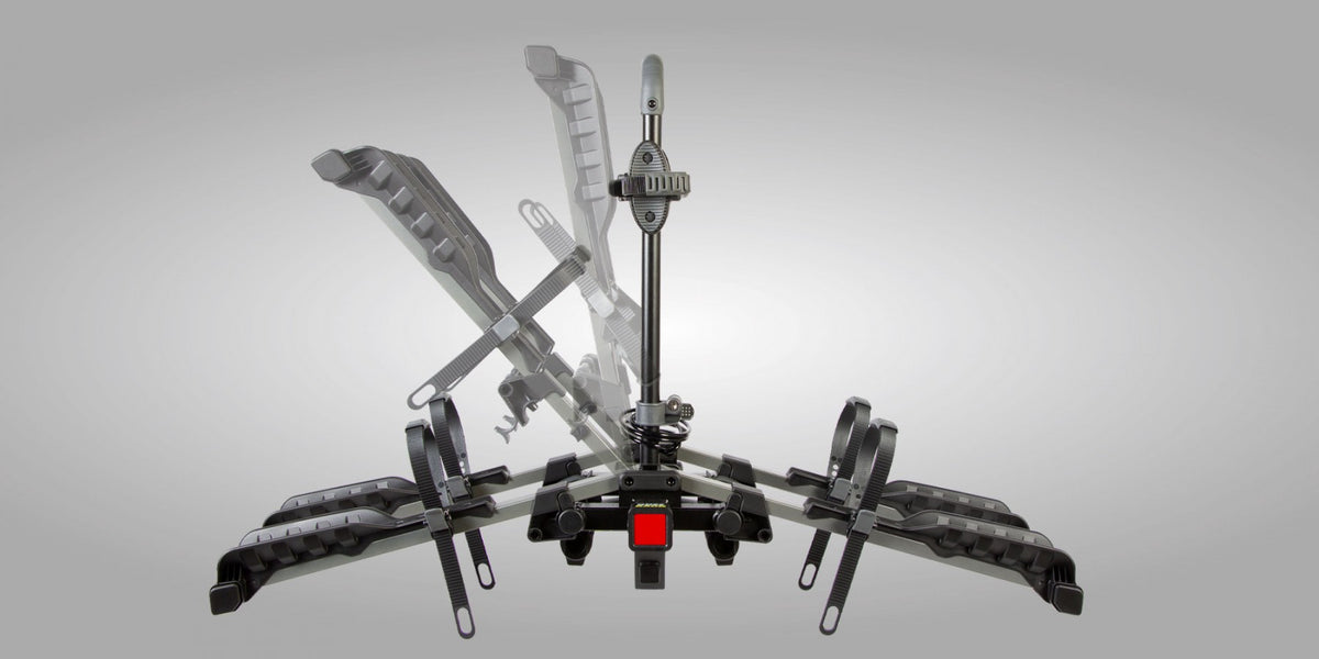 Buzz Rack Eazzy H2 — folding hitch platform, 2 bikes