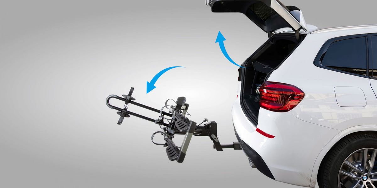 Buzz Rack Eazzy H2 — folding hitch platform, 2 bikes