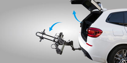 Buzz Rack Eazzy H2 — folding hitch platform, 2 bikes