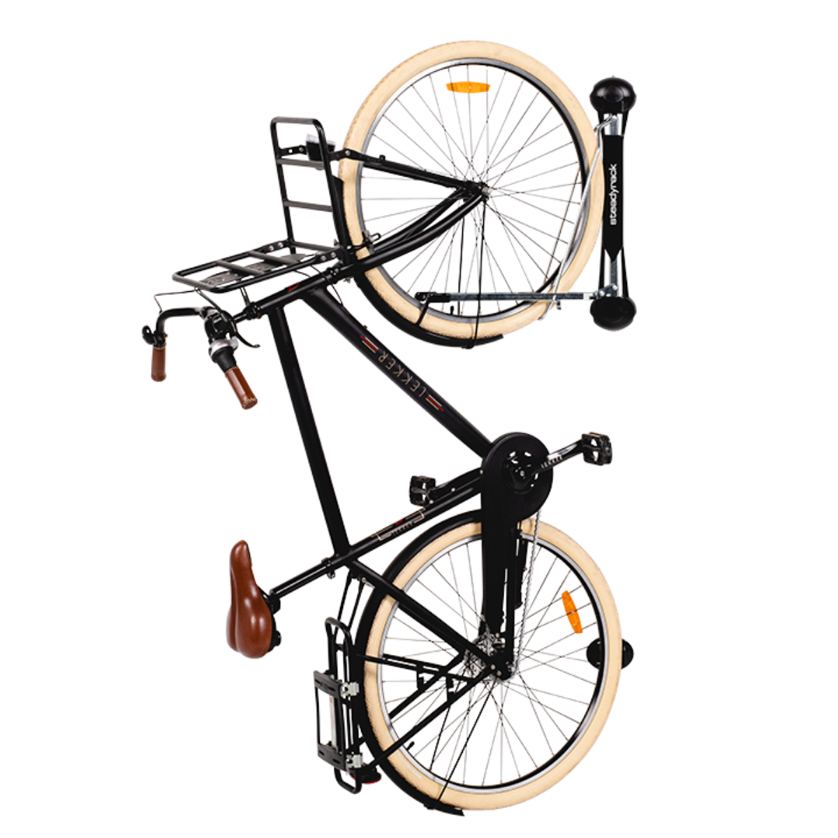 Steadyrack Classic Fender bike rack — wall mount, for mudguards
