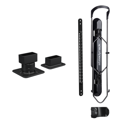 Steadyrack ProFlex Fat rack with post brackets — no wall fixing