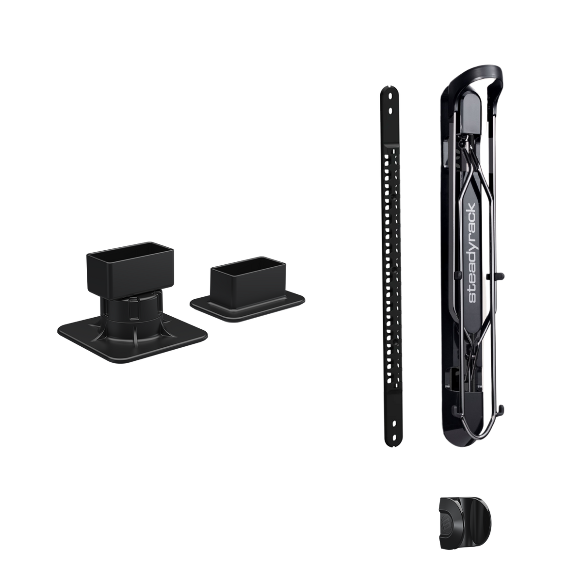 Steadyrack ProFlex Narrow rack with post brackets — no wall fixing