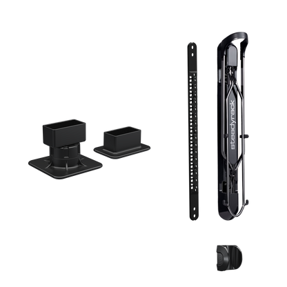Steadyrack ProFlex Narrow rack with post brackets — no wall fixing
