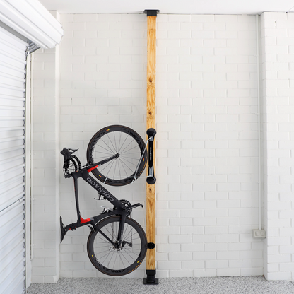Steadyrack Classic Road rack with post brackets — no wall fixing