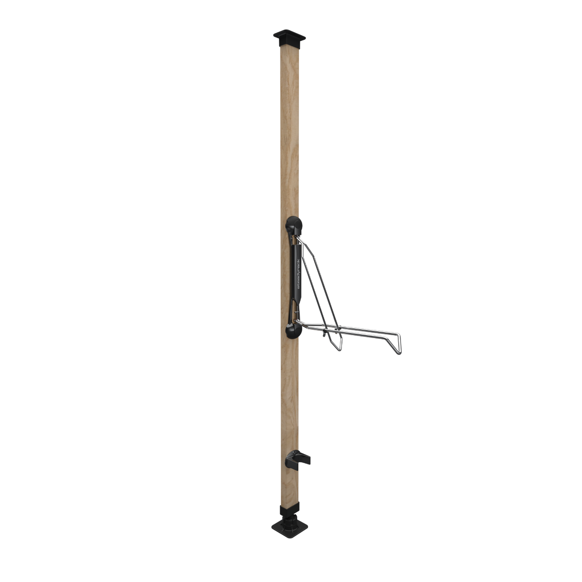 Steadyrack Classic MTB rack with post brackets — no wall fixing