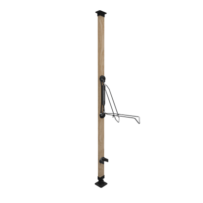 Steadyrack Classic MTB rack with post brackets — no wall fixing