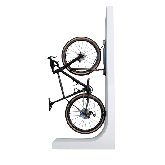 Steadyrack ProFlex bike rack — wall mount, three widths