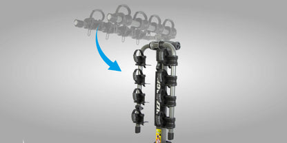 Buzz Rack Buffalo H4 — hitch hang-on rack, 4 bikes