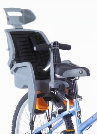 Beto Deluxe child seat with rack — 700c non-disc bikes