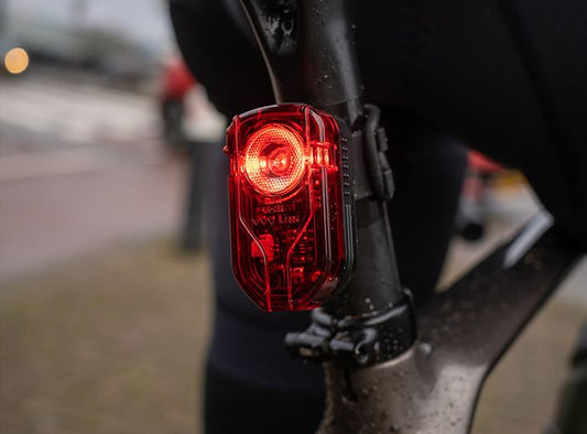 Rear light — 100 lumens, 3 function, USB