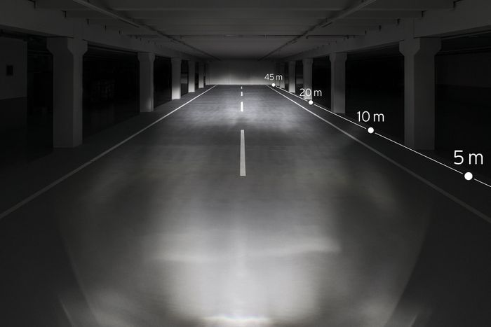 Busch & Müller Lumotec IQ-XS dynamo front light — 70 lux