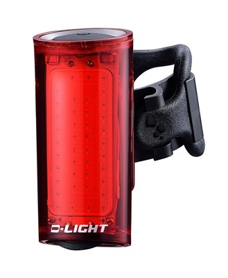 Rear light — 40 lumens, 7 function, USB