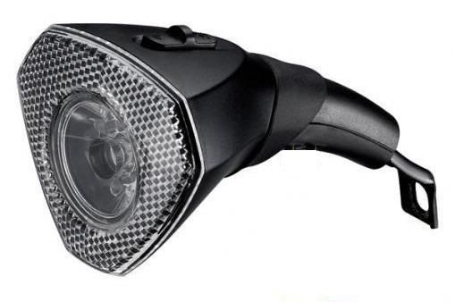 D-Light dynamo front light — 1 W LED, switch