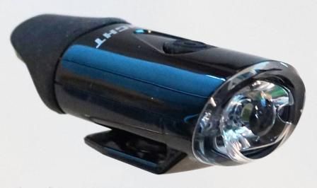 D-Light front light — ultra compact, 4 function, USB