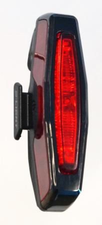 D-Light rear light — 50 lumens, 3 function, USB