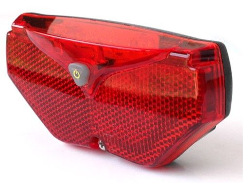D-Light rack rear light with reflector — 5 LED