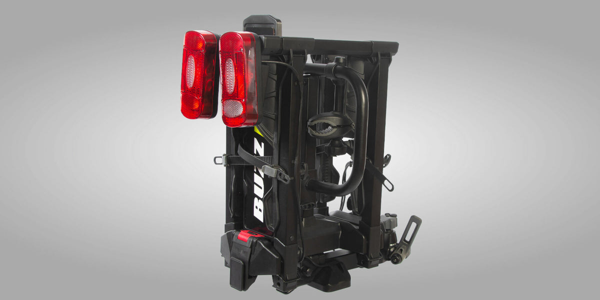 Buzz Rack Scorpion Lite 2 — tow ball e-bike rack, 2 bikes