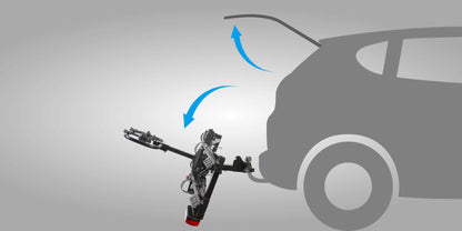 Buzz Rack Scorpion Lite 2 — tow ball e-bike rack, 2 bikes