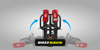 Buzz Rack Scorpion Lite 2 — tow ball e-bike rack, 2 bikes