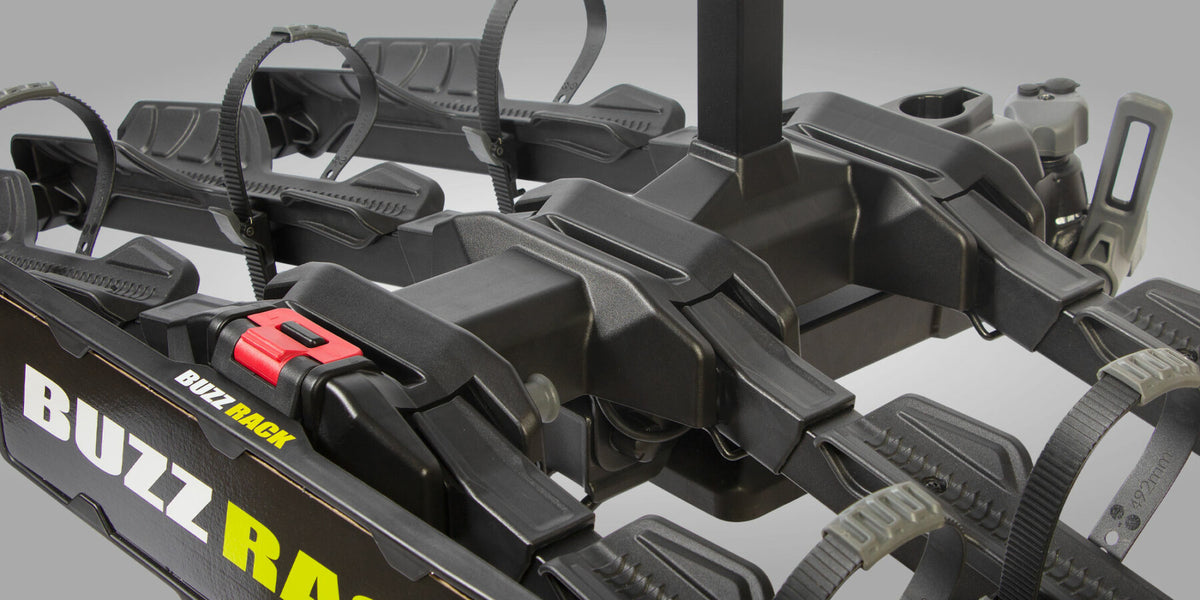 Buzz Rack Scorpion Lite 3 — tow ball e-bike rack, 3 bikes