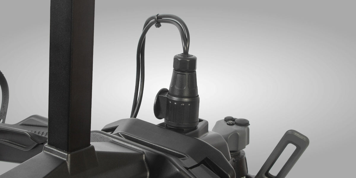 Buzz Rack Scorpion Lite 3 — tow ball e-bike rack, 3 bikes