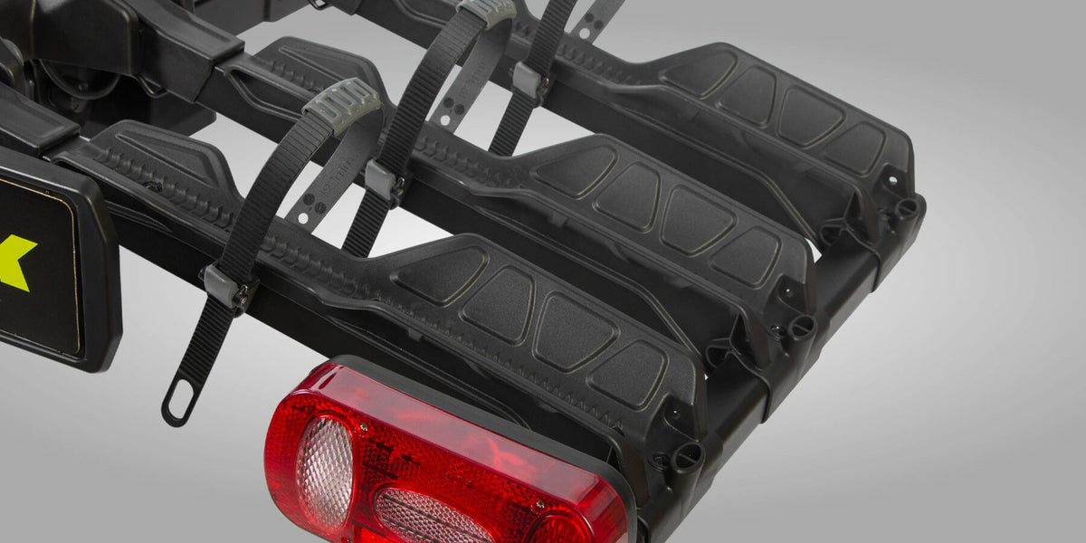 Buzz Rack Scorpion Lite 3 — tow ball e-bike rack, 3 bikes