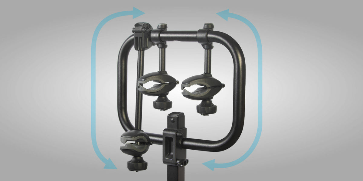 Buzz Rack Scorpion Lite 3 — tow ball e-bike rack, 3 bikes