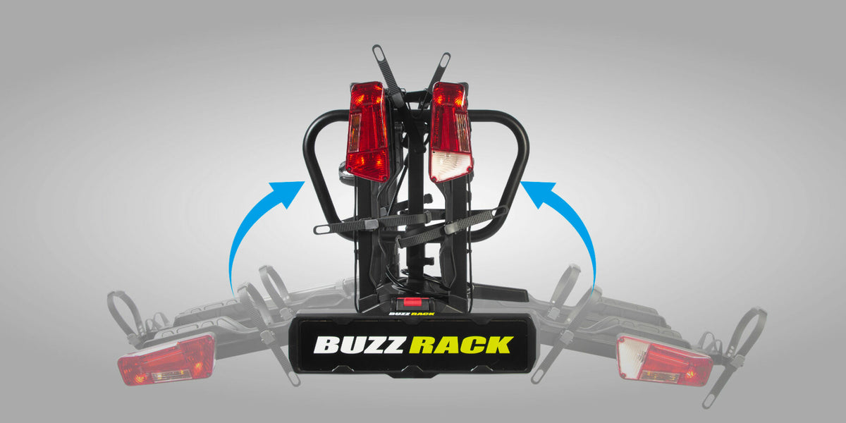 Buzz Rack Scorpion Pro 2 — tow ball e-bike rack, 2 bikes