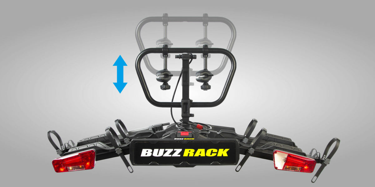 Buzz Rack Scorpion Pro 2 — tow ball e-bike rack, 2 bikes
