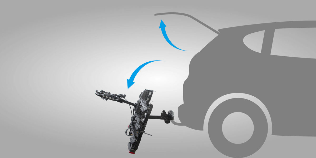 Buzz Rack Scorpion Pro 3 — tow ball e-bike rack, 3 bikes