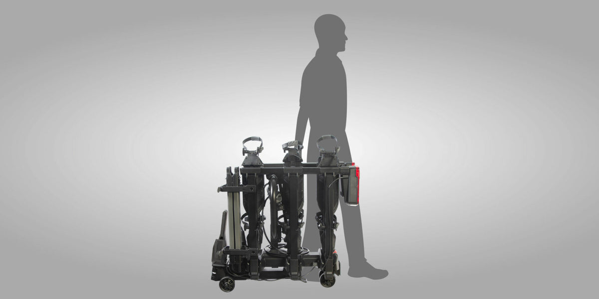 Buzz Rack Scorpion Pro 3 — tow ball e-bike rack, 3 bikes