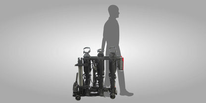 Buzz Rack Scorpion Pro 3 — tow ball e-bike rack, 3 bikes