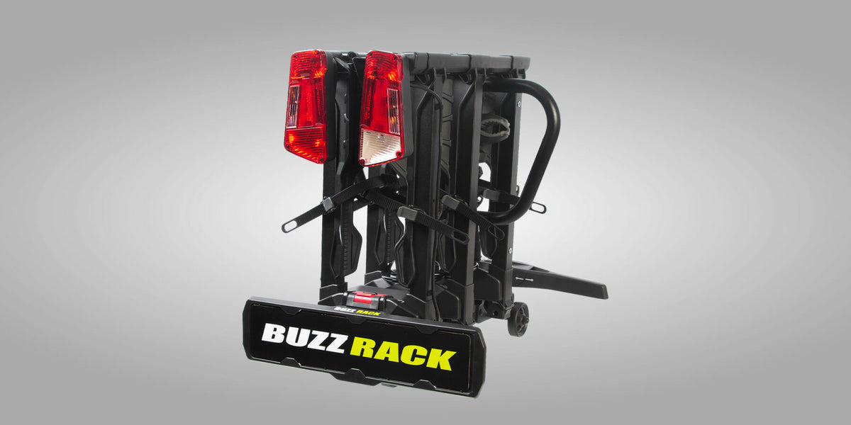 Buzz Rack Scorpion Pro 3 — tow ball e-bike rack, 3 bikes