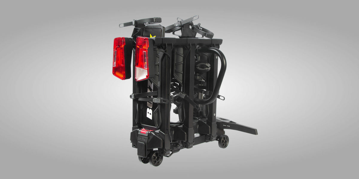 Buzz Rack Scorpion Pro 3 — tow ball e-bike rack, 3 bikes